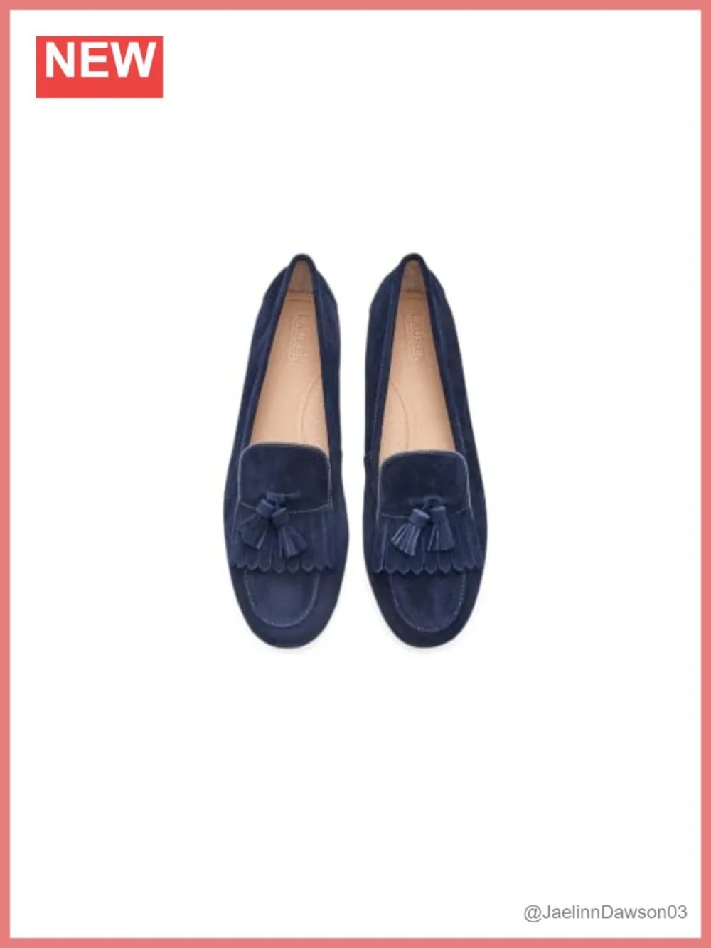 Suede Kiltie Driver Loafers Slip-On Leather